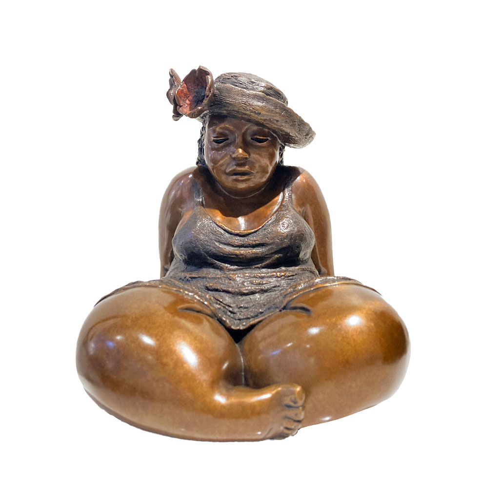 Sculpture de bronze par Rose-Aimée Bélanger à vendre en galerie d'art à Montréal. « Plénitude » disponible à la Galerie Blanche.